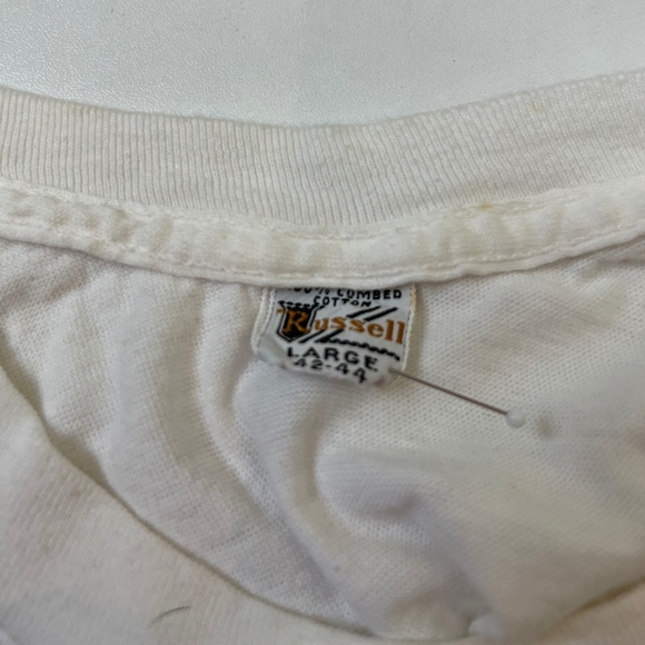 Vintage cotton Batman tee by Russell size L - Picture 6 of 7